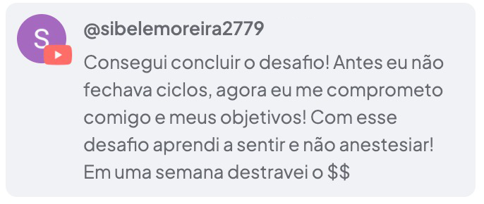 Depoimento Sibele — YouTube