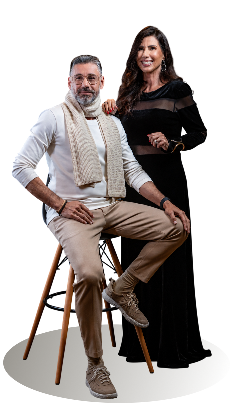 Marcel Scalcko e Magda Rillo